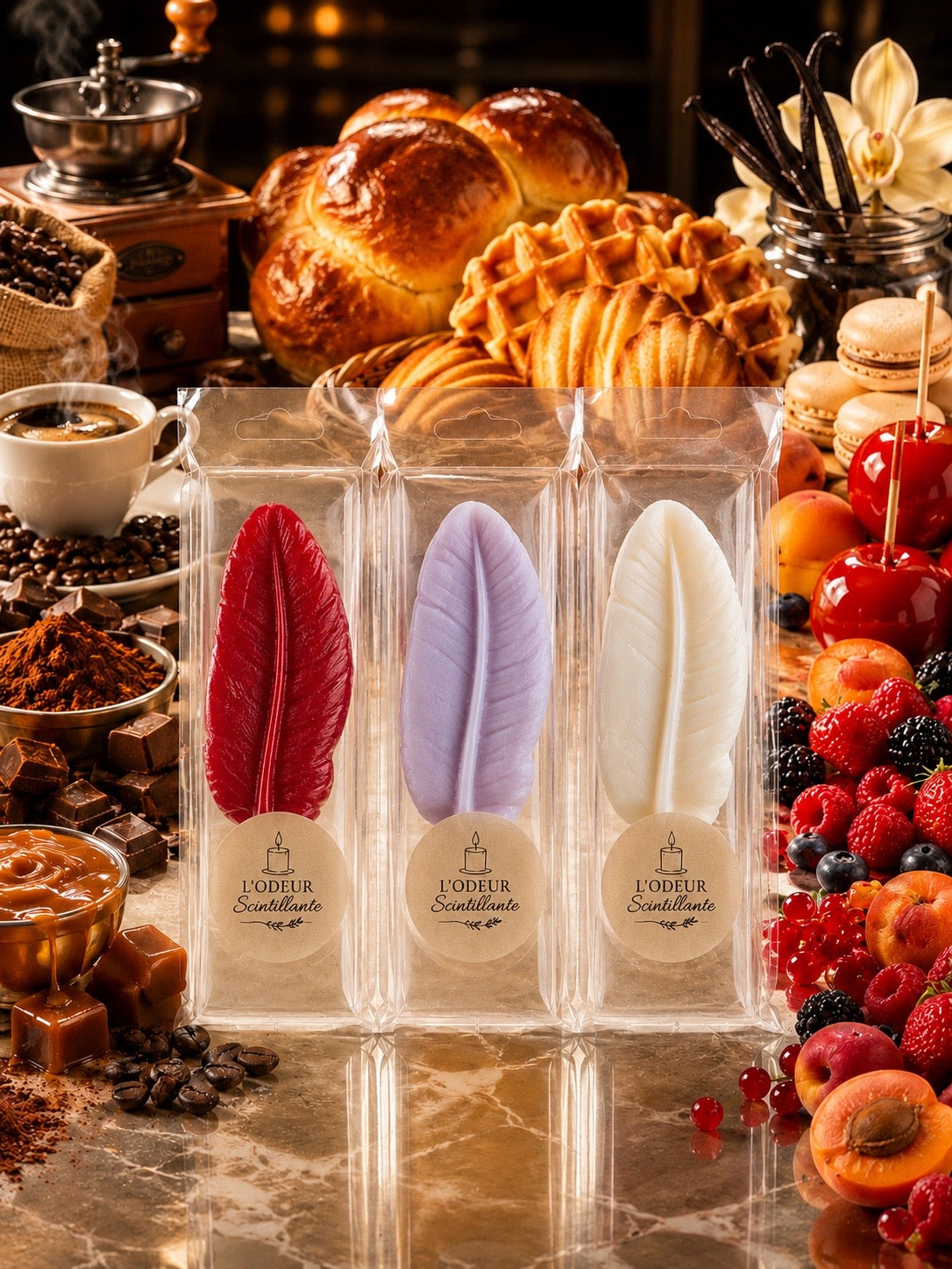 Fondant Plume L'odeur scintillante